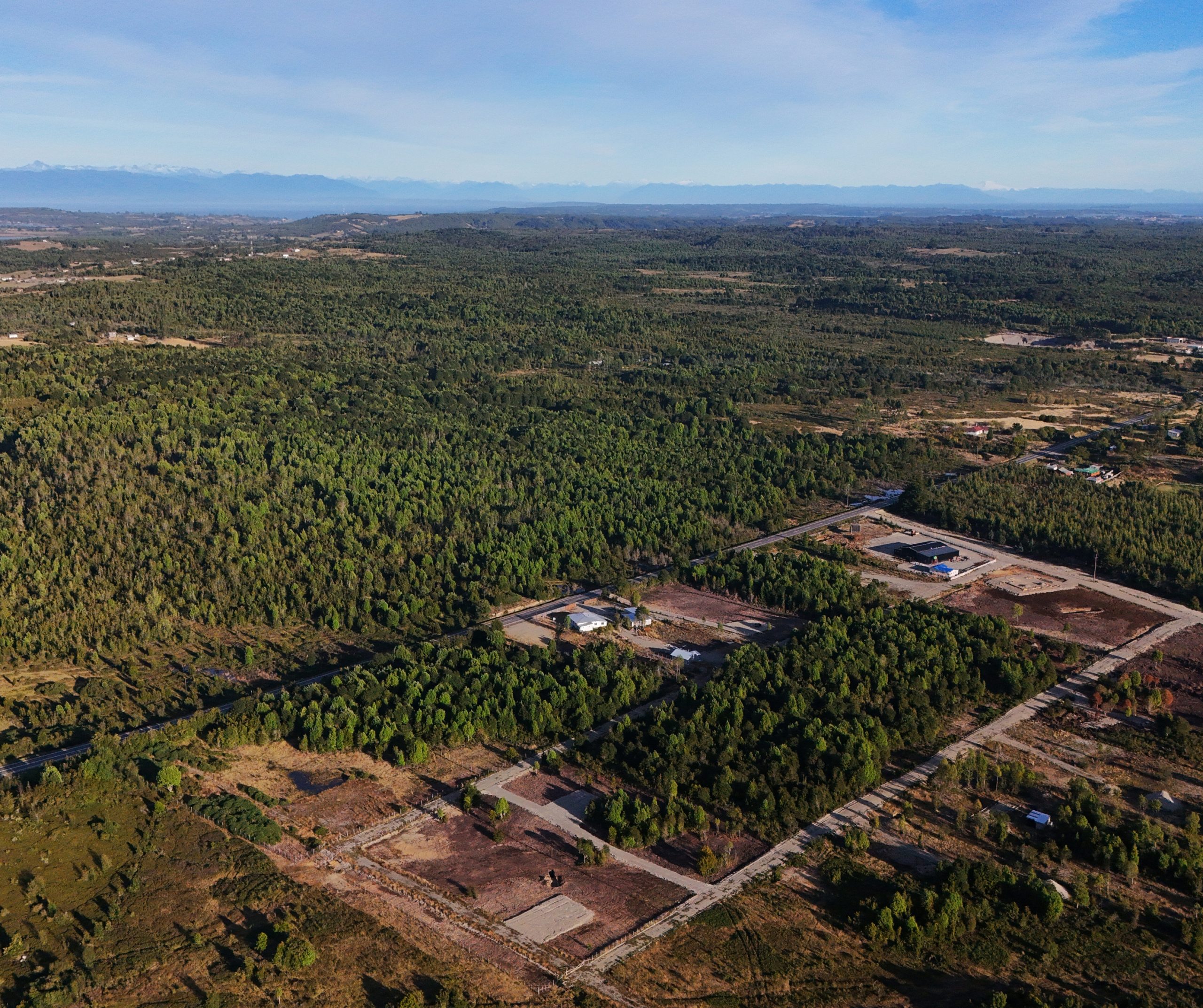 Terreno orilla carretera